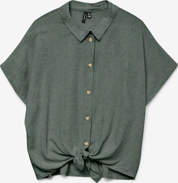 VERO MODA Bluse 'VMTHEA' i grøn: forside