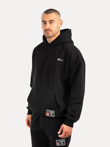 Smilodox Sweatvest ' Rayk ' in Zwart