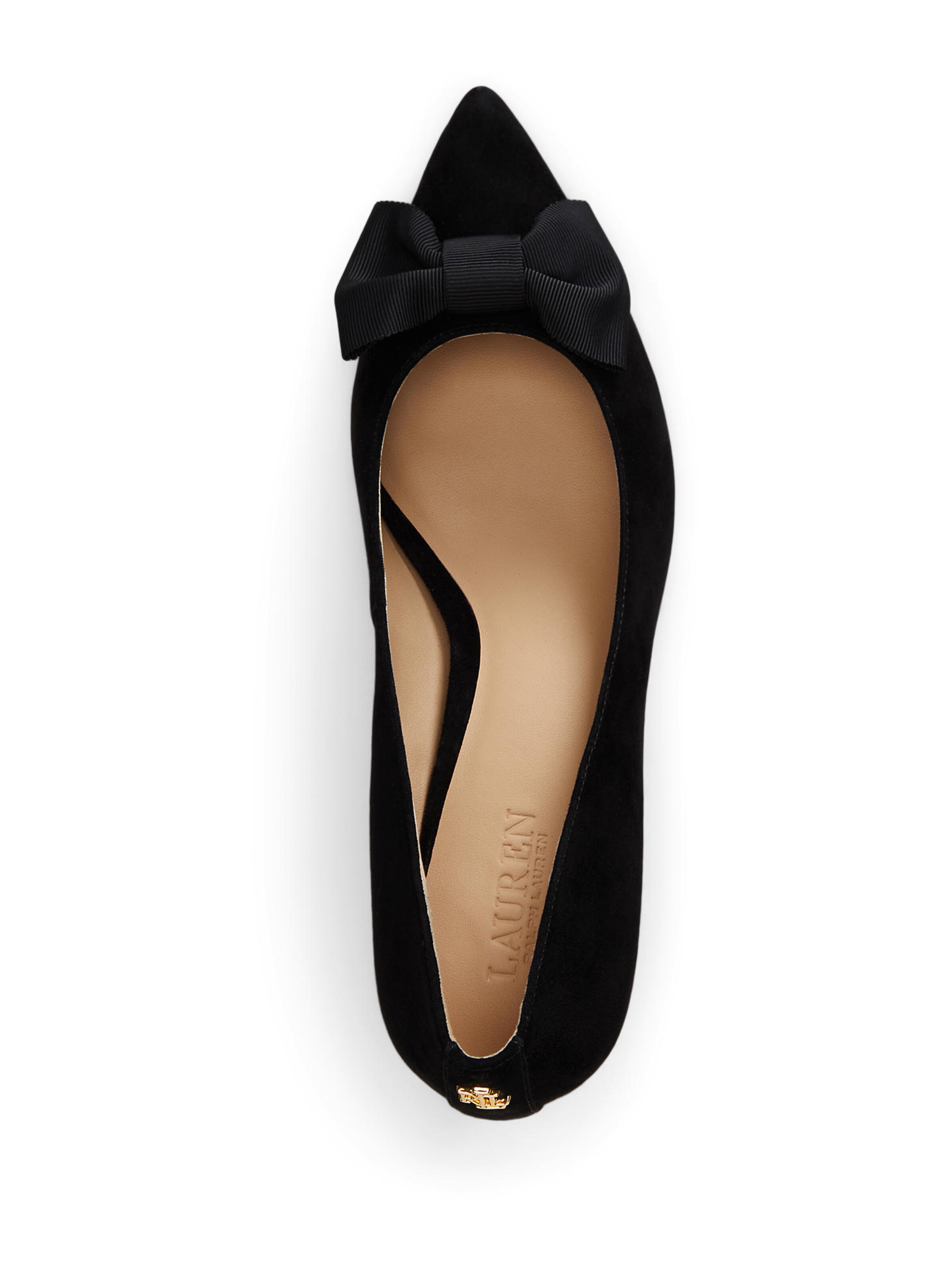 Lauren Ralph Lauren Лодочки 'ADRIENNE' в Черный