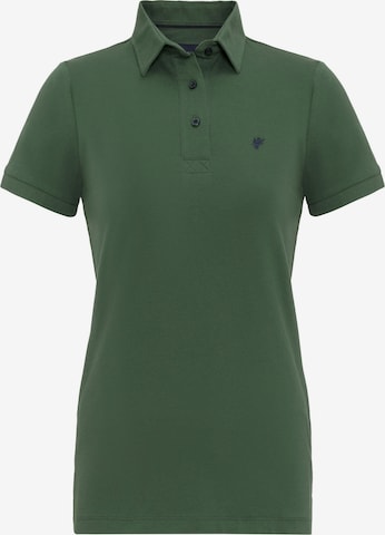 DENIM CULTURE - Camisa 'Dido' em verde: frente