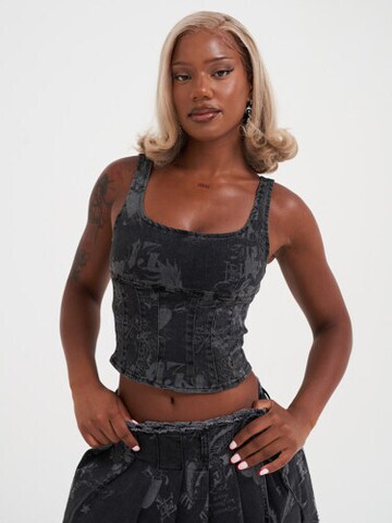 Ed Hardy Topp i grå: framsida