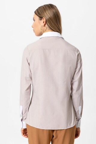 Chemisier 'OLIVIA' DENIM CULTURE en beige