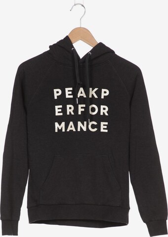 PEAK PERFORMANCE Sweatshirt & Zip-Up Hoodie in M in Grey: front