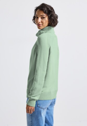 STREET ONE Pullover in Grün