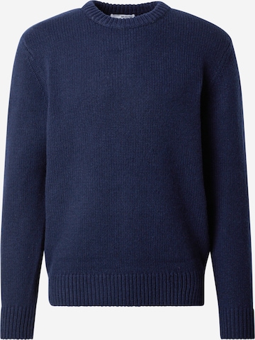 SELECTED - Jersey 'Cody' en azul: frente