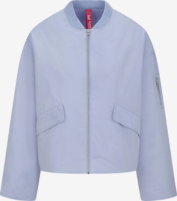 MANISA Übergangsjacke 'Blouson' in Blau: Vorderseite