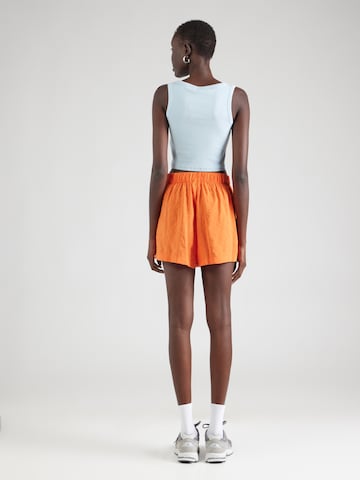VERO MODA Normální Kalhoty 'QUEENY' – oranžová