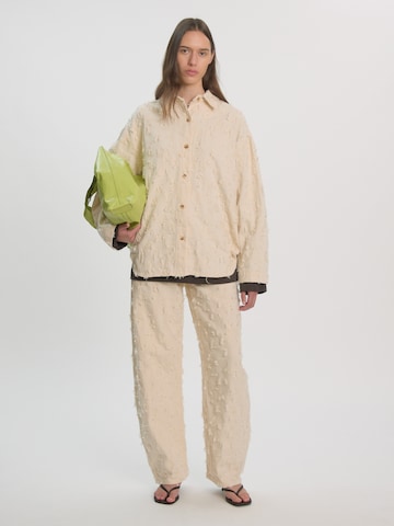 Barrel Jean 'Theodora' EDITED en beige