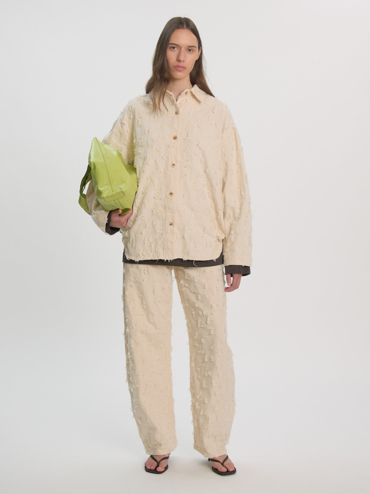EDITED Jeans 'Theodora' crema