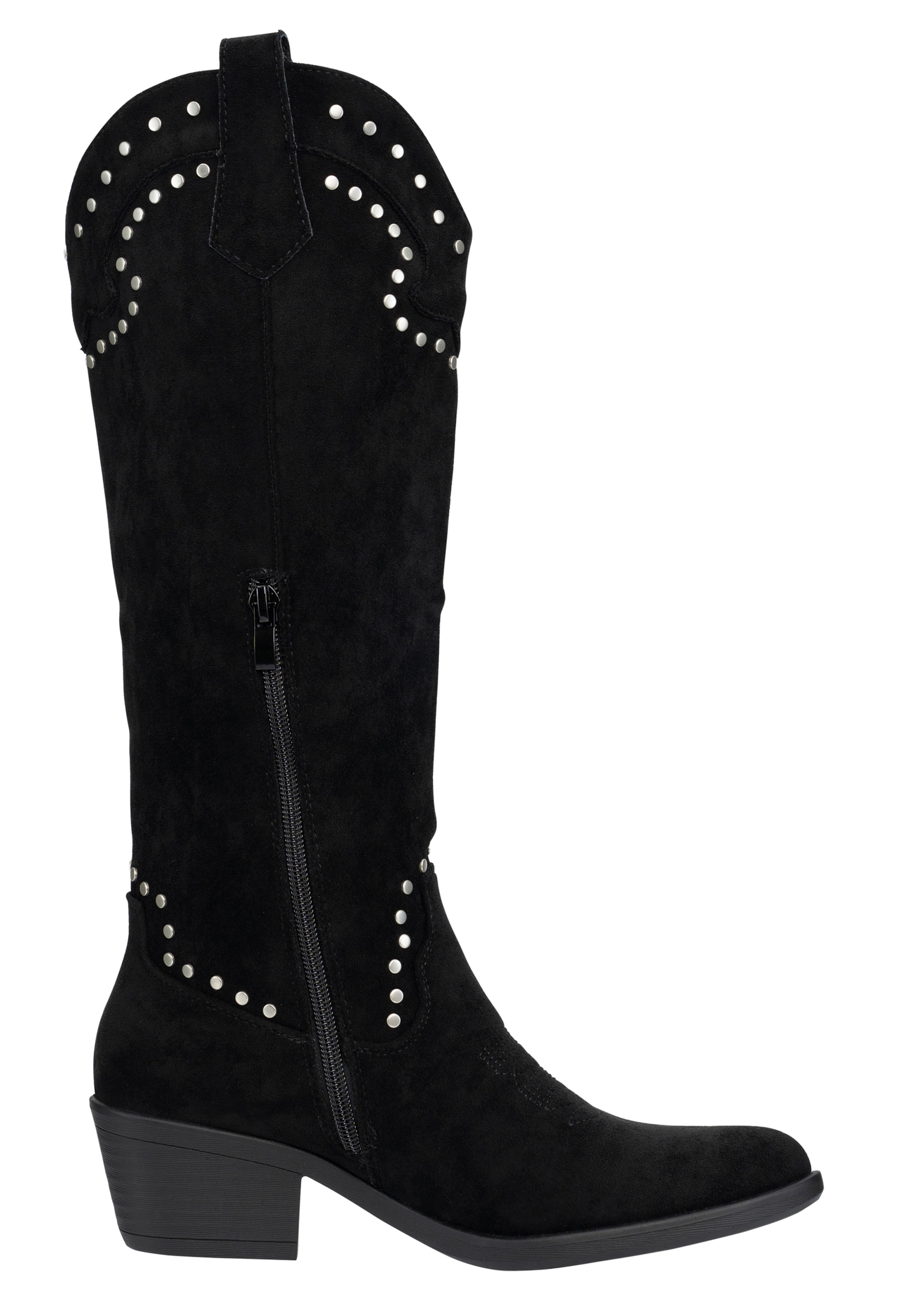 Stivale da cowboy di Salinyang in nero