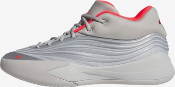 ADIDAS PERFORMANCE Athletic Shoes 'Dame X' in Silver: front