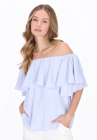DreiMaster Klassik - Blusa en azul: frente