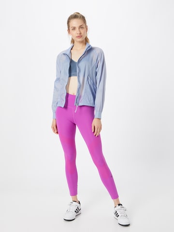 ASICS Skinny Workout Pants in Purple