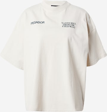 Pegador - Camiseta 'CADOGAN' en blanco: frente