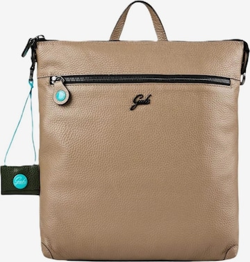 Gabs Rucksack 'Lolita M zip bull black' in Beige: Vorderseite