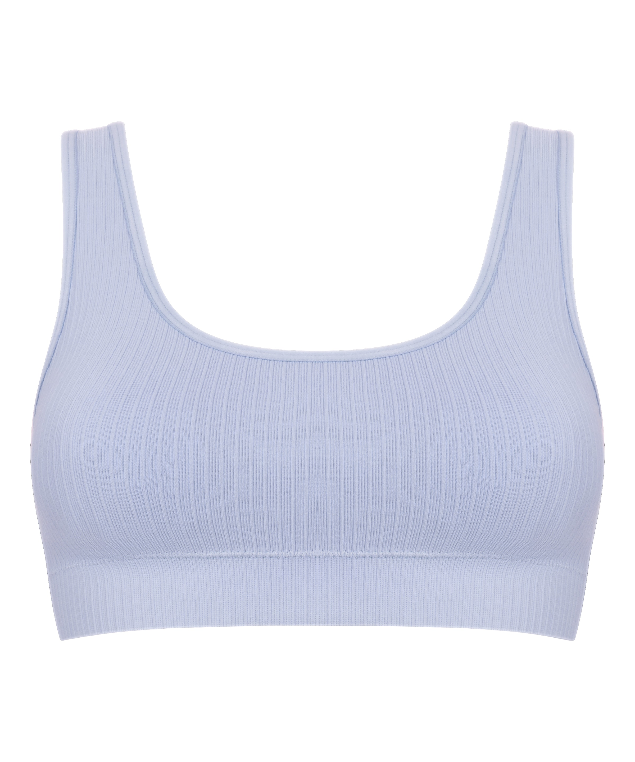 Hunkemöller Triangle Bra in Blue: front