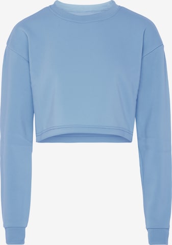 Sweat-shirt Yuka en bleu : devant