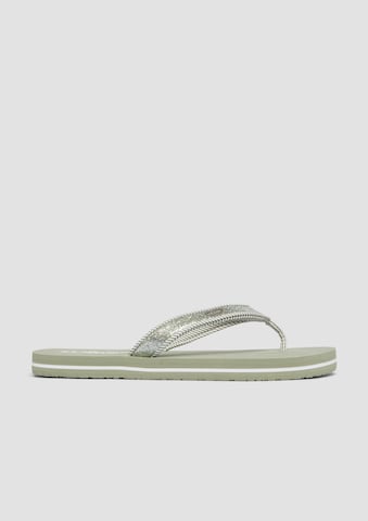 Flip-flops de la s.Oliver pe verde