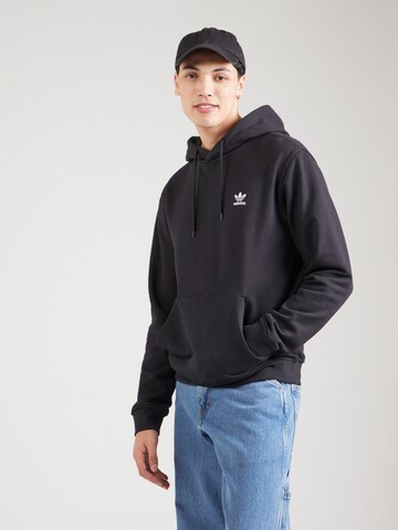 ADIDAS ORIGINALS Μπλούζα φούτερ 'Ess' σε μαύρο: μπροστά