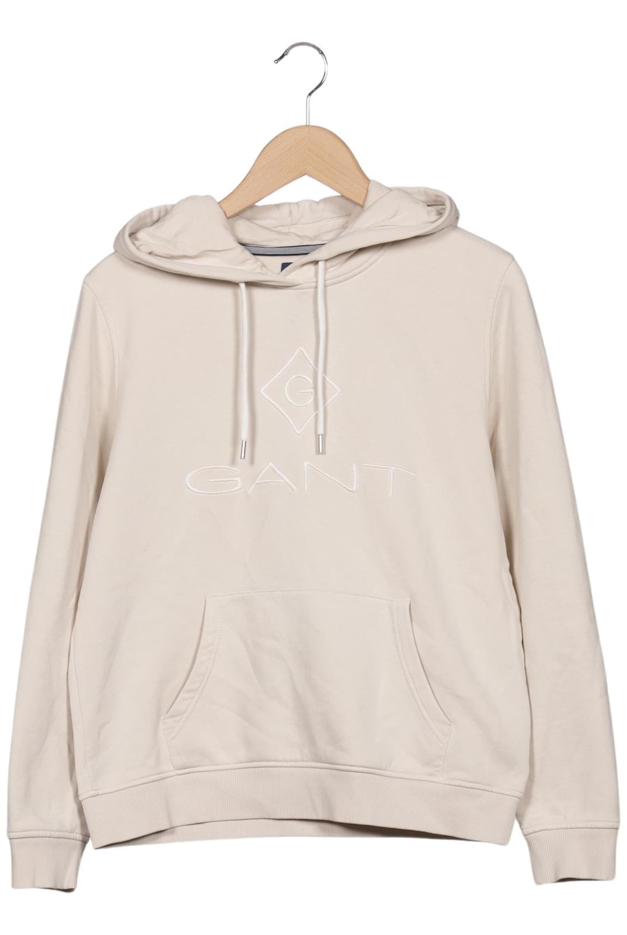GANT Sweatshirt & Zip-Up Hoodie in M in Beige: front