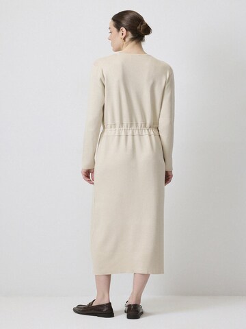 Touche Prive Gebreide jurk in Beige