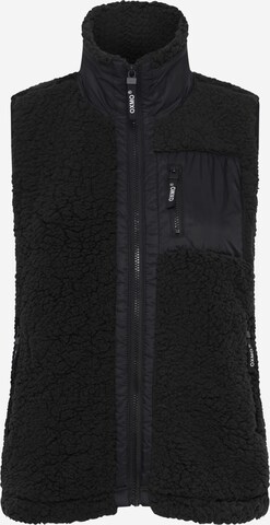 Oxmo Vest 'Oxelinor' in Black: front