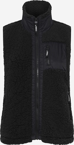 Oxmo Vest 'Oxelinor' in Black: front