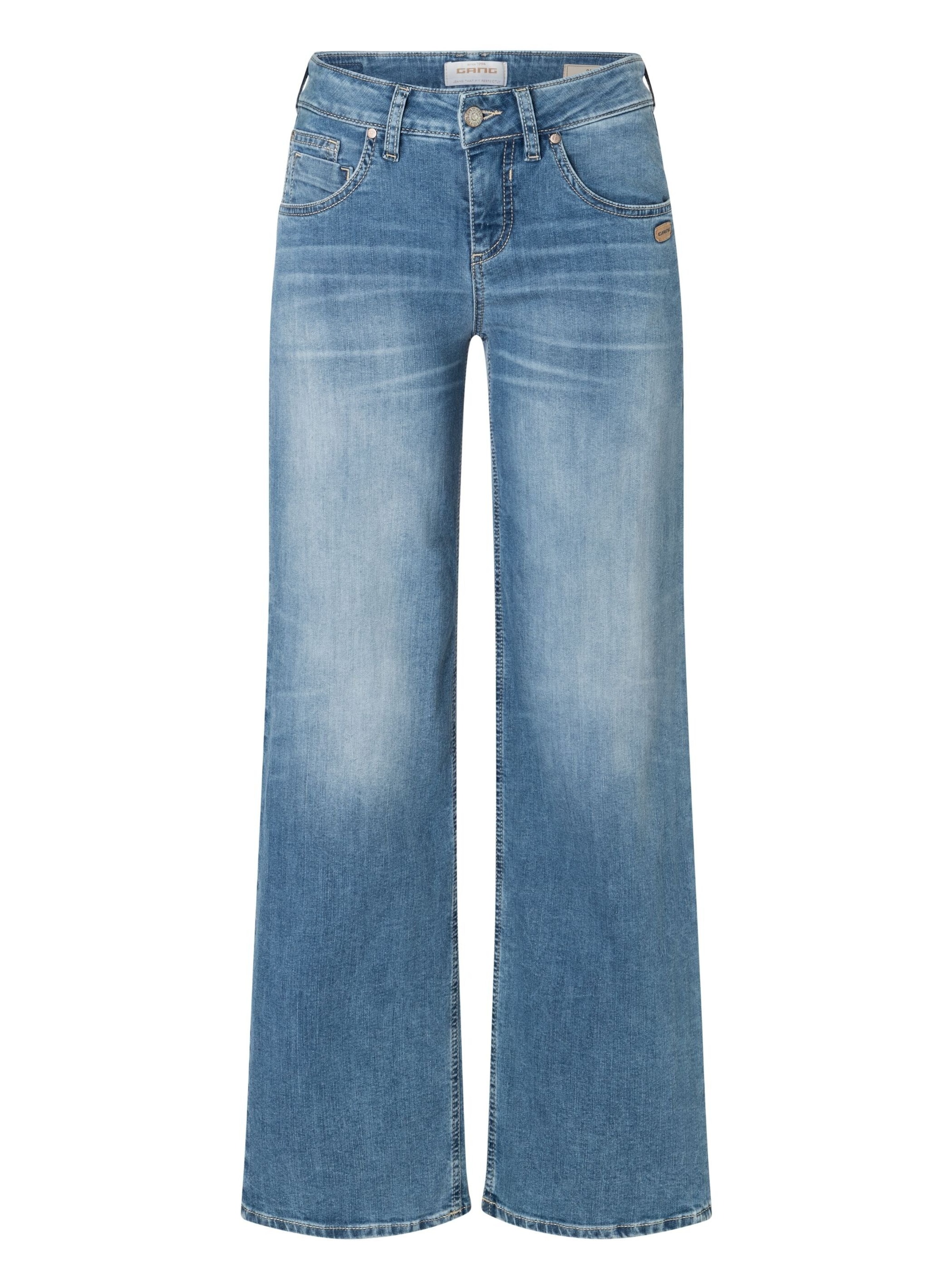 Loosefit Jean '94RIVER' Gang en bleu : devant
