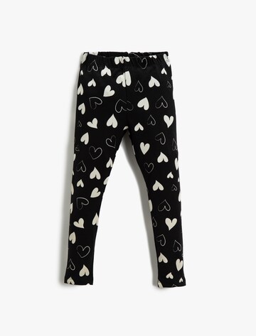 Koton Skinny Leggings in Zwart: voorkant