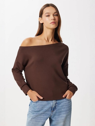 Happiness İstanbul Blouse in Brown: front