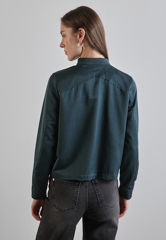 STREET ONE Satin-Blouson in Grün
