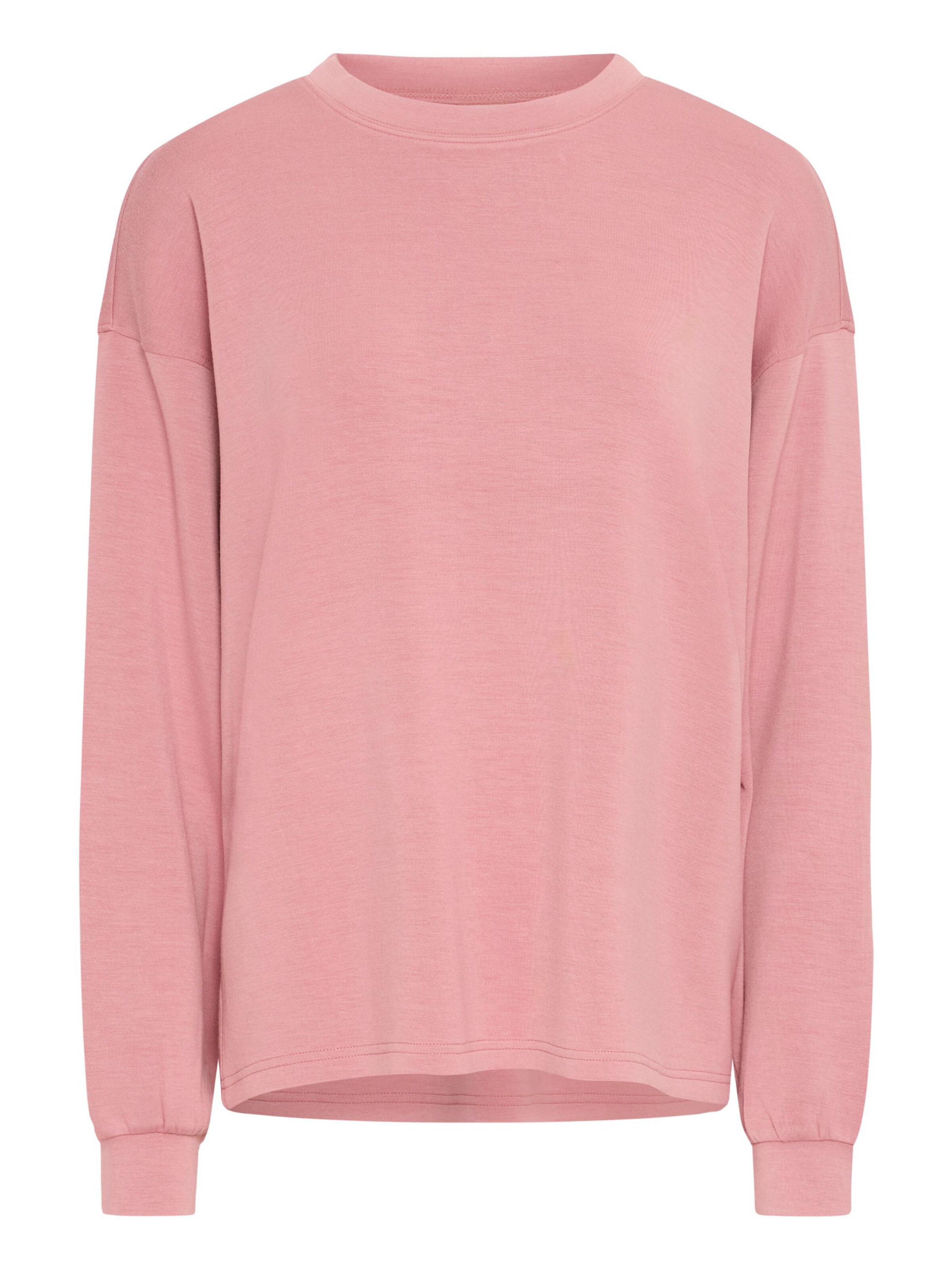 Sweat-shirt 'COREA' Fransa en rose : devant