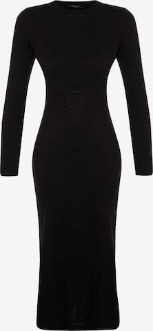 Trendyol Knit dress in Black: front