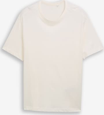 TOM TAILOR Men + Paita värissä valkoinen: etupuoli