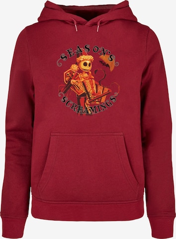 ABSOLUTE CULT Sweatshirt 'The Nightmare Before Christmas - Seasons Screamings' in Rot: predná strana