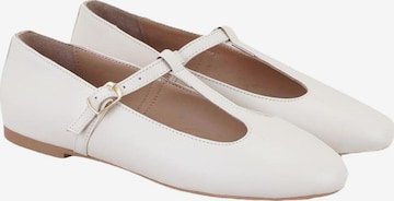 Desa Ballerina 'Ballettschuhe' in Beige: voorkant