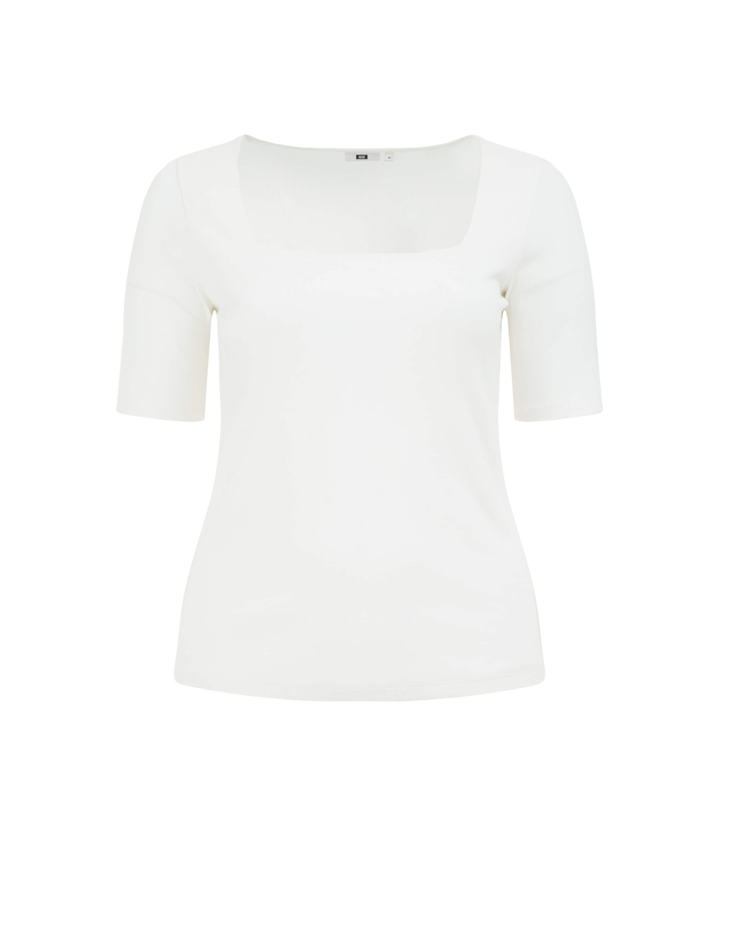 WE Fashion Shirt in Wit: voorkant