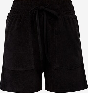 QS Regular Shorts in Schwarz: predná strana