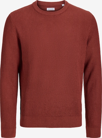 JACK & JONES Pullover 'JJPANNEL' in Rot: Vorderseite