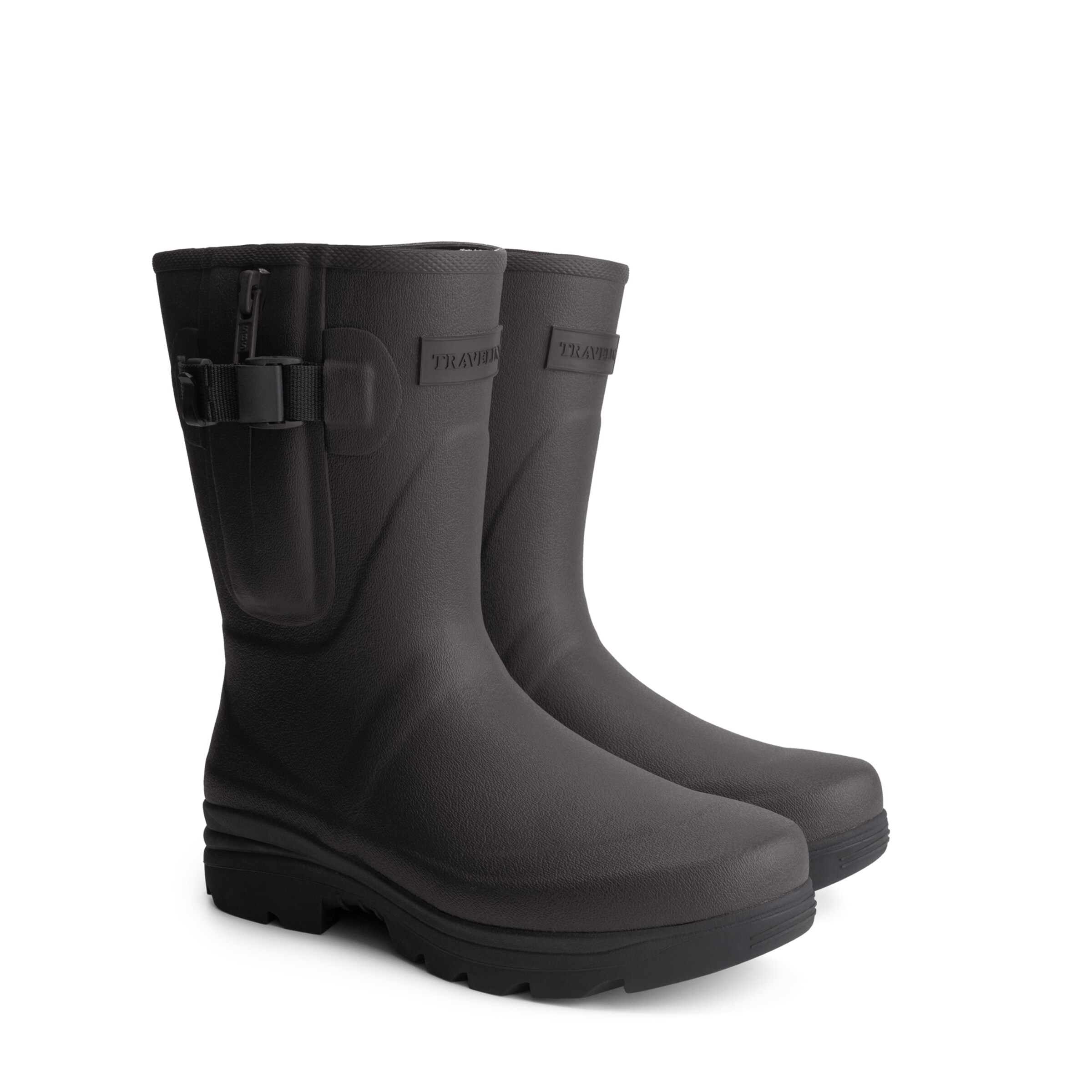 Travelin Outdoor rubber boot 'Skye' in Brown