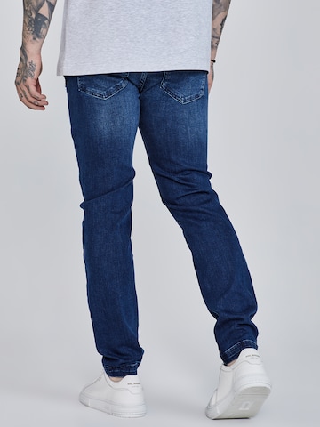 SikSilk Slimfit Jeans in Blau