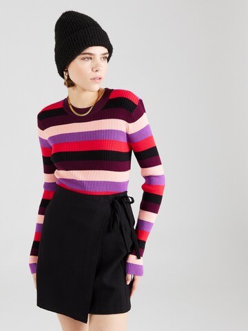 NÜMPH Sweater in Purple: front