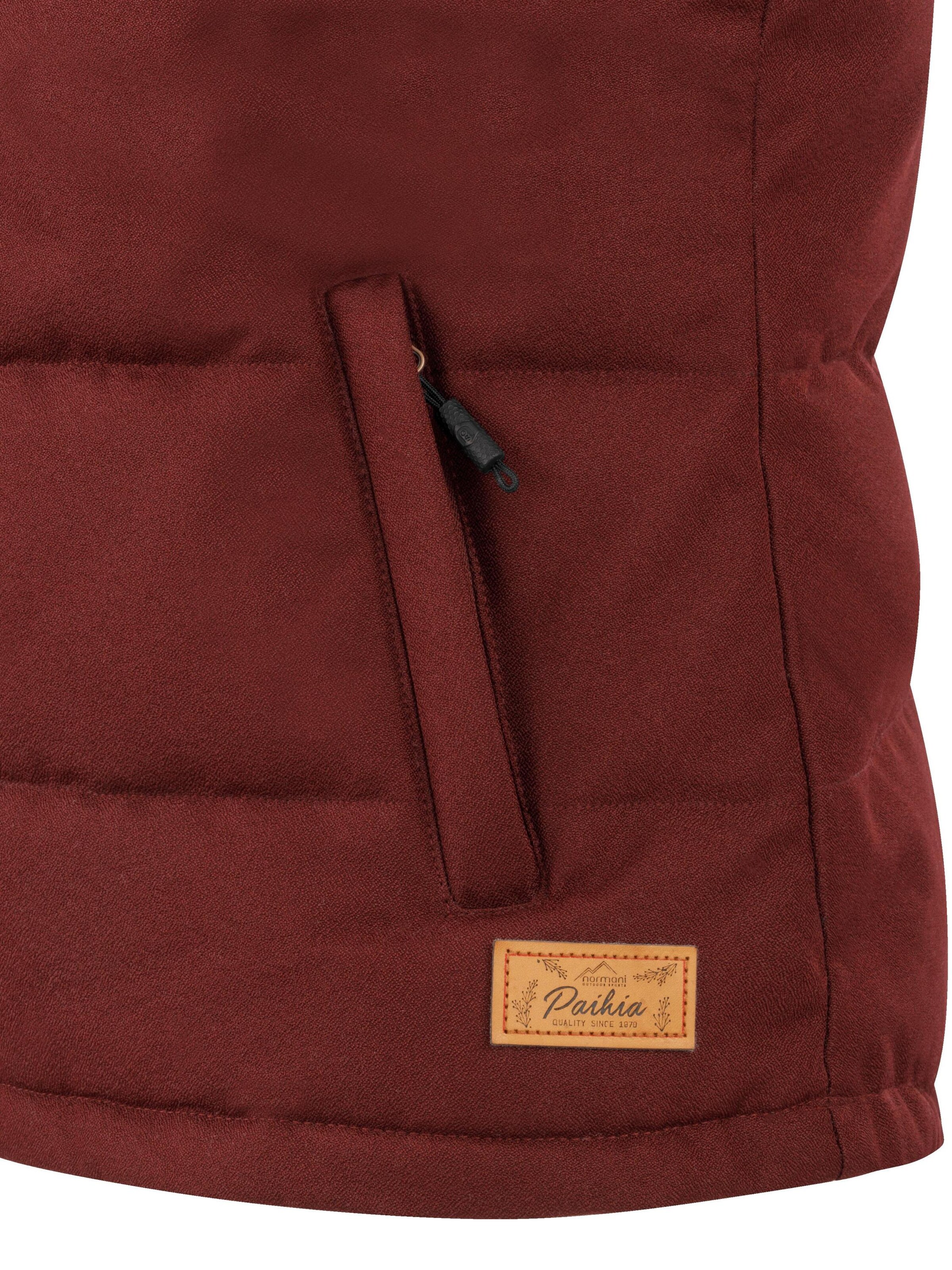 Gilet ' Paihia ' normani en rouge