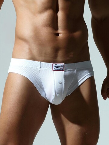 TAUWELL Panty 'Solid' in White: front
