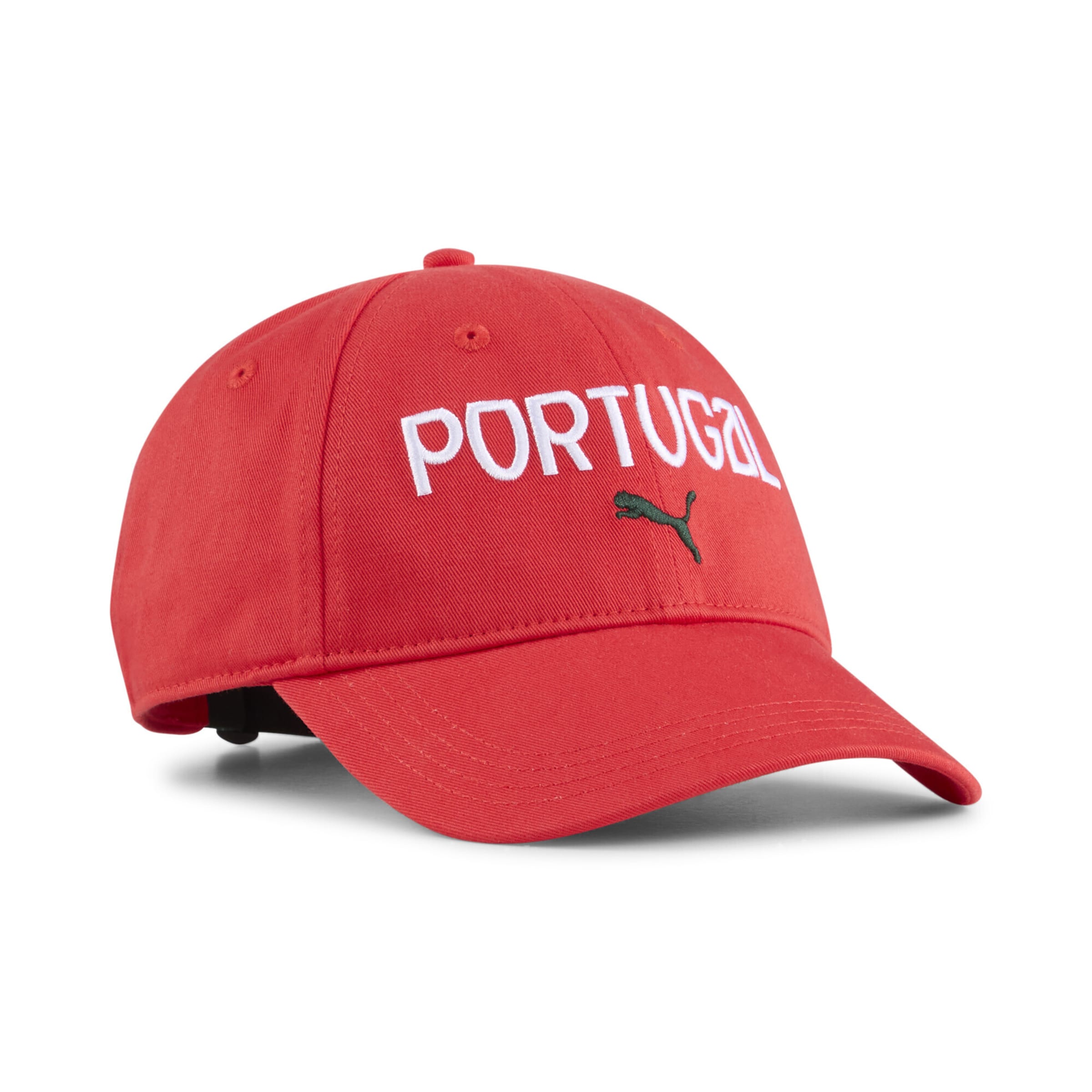 Casquette de sport 'Portugal' PUMA en rouge : devant