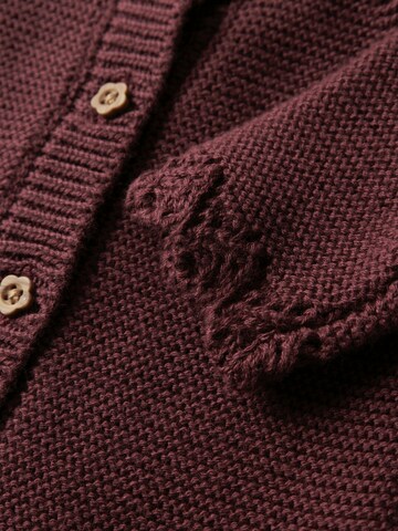 NAME IT - Cárdigan 'NBFBALSALMI' en rojo