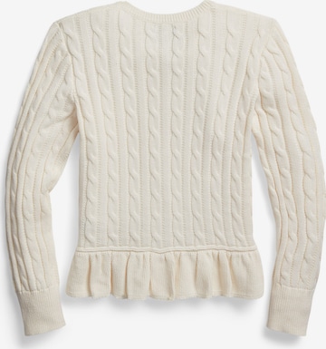 Geacă tricotată de la Polo Ralph Lauren pe alb