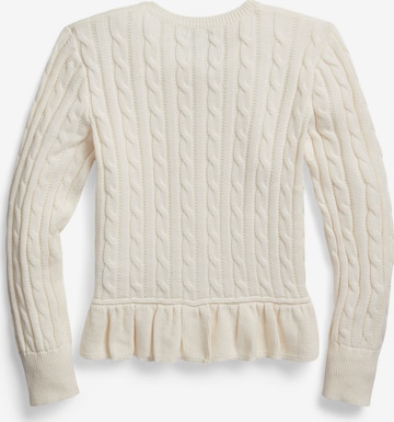 Cardigan Polo Ralph Lauren en blanc