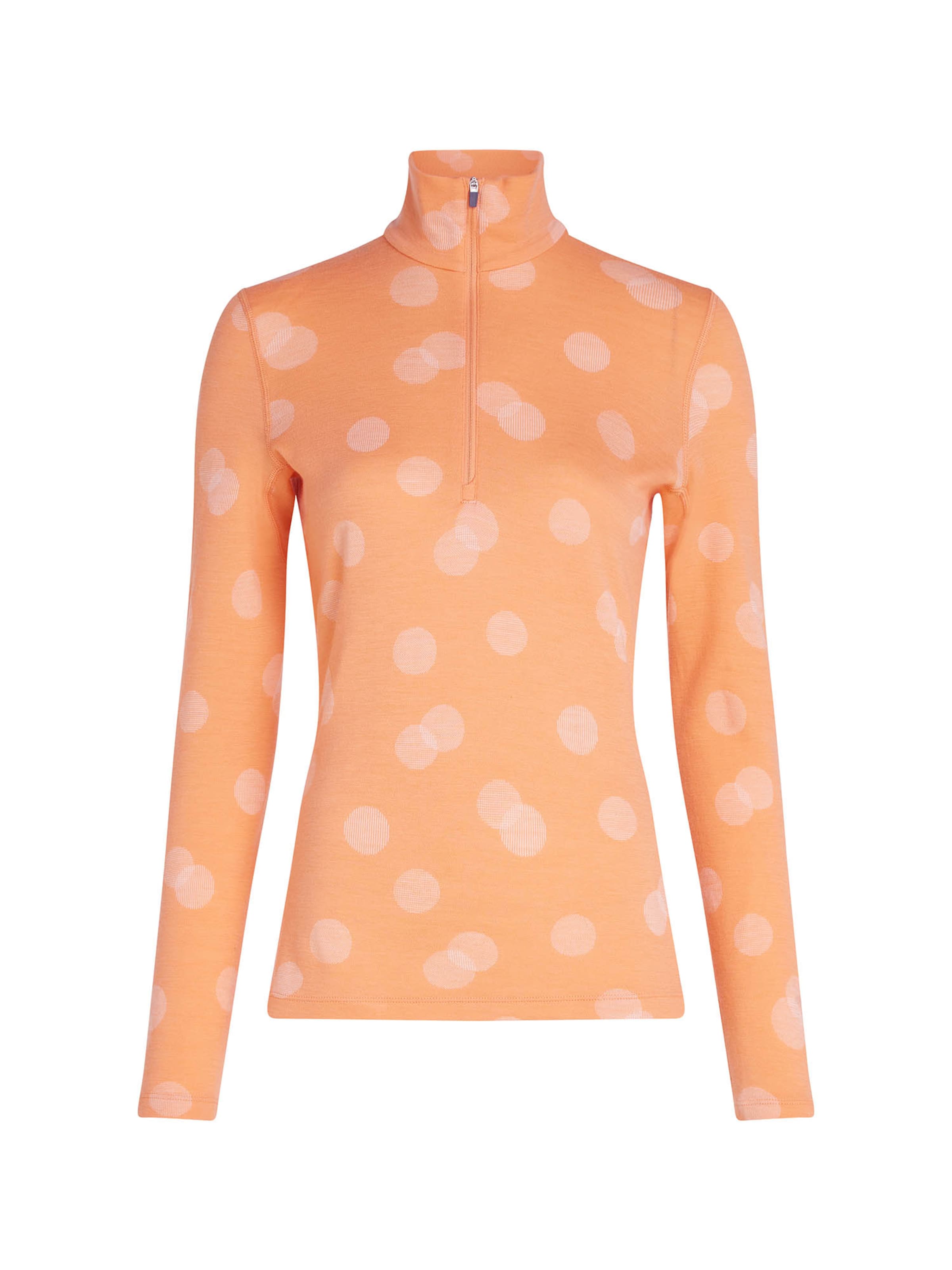 ICEBREAKER Base Layer in Orange: Vorderseite