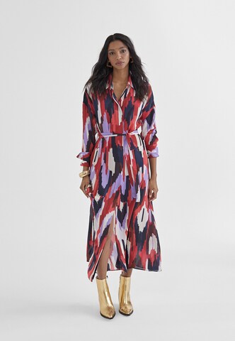 Robe-chemise Lola Casademunt en mélange de couleurs : devant